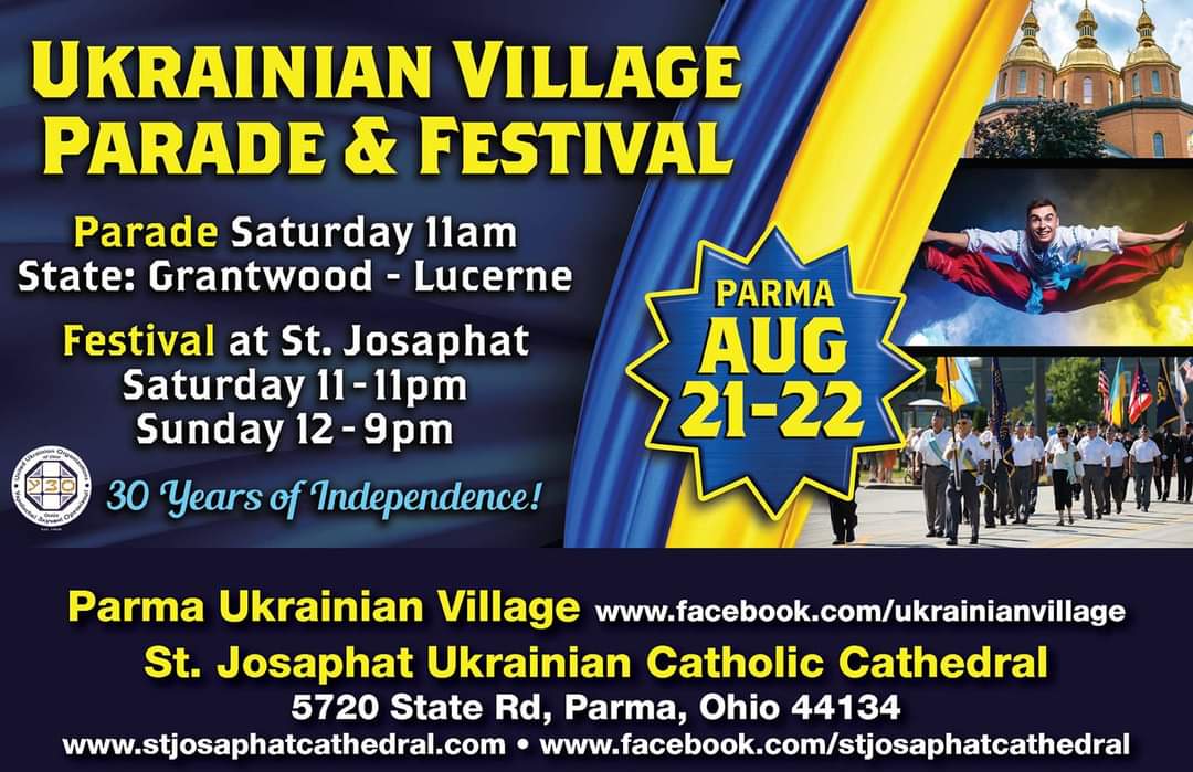 Ukrainian Village Parade & Festival 2021, Aug 2122 Ukrainian Village